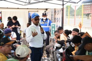 Feria seguridad vial Rocky Valdez